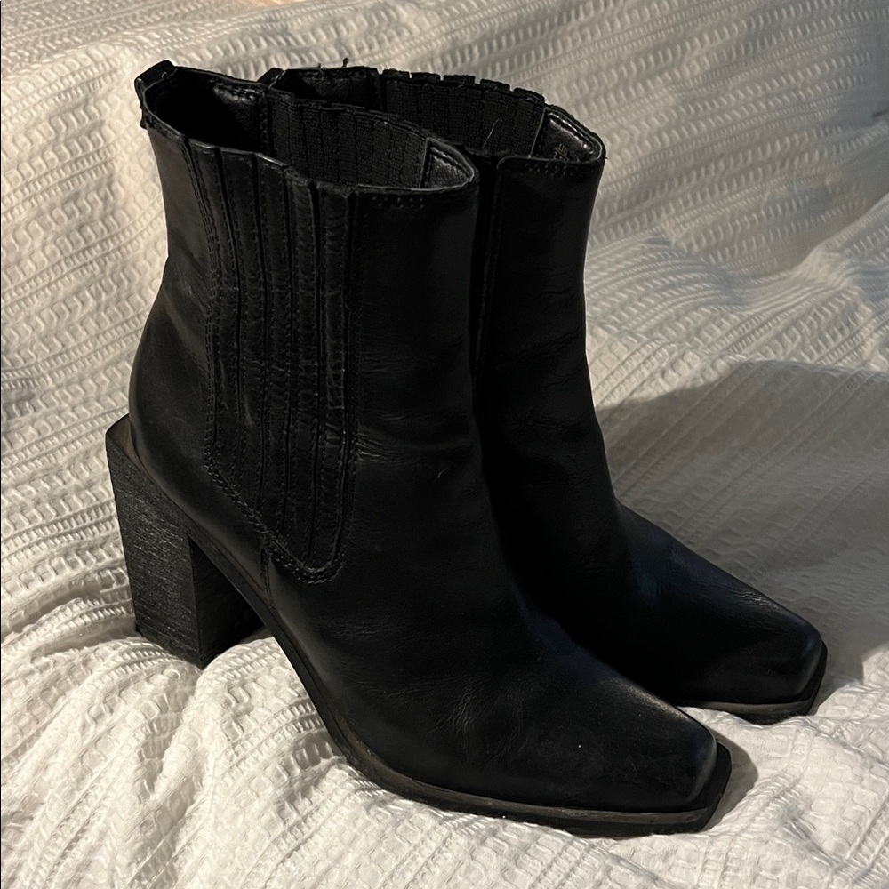 Sam Edelman Black Ankle Booties
